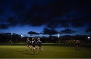 20 February 2019; UCD players prior to the O’Connor Cup Round 2 match between University College Dublin and National University of Ireland Galway at Billings Park in Belfield, UCD, Dublin. Photo by Stephen McCarthy/Sportsfile