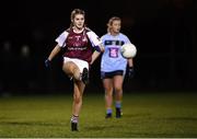 20 February 2019; Elaine Kelly of NUI Galway during the O’Connor Cup Round 2 match between University College Dublin and National University of Ireland Galway at Billings Park in Belfield, UCD, Dublin. Photo by Stephen McCarthy/Sportsfile