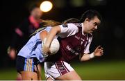 20 February 2019; Grainne Nolan of NUI Galway during the O’Connor Cup Round 2 match between University College Dublin and National University of Ireland Galway at Billings Park in Belfield, UCD, Dublin. Photo by Stephen McCarthy/Sportsfile