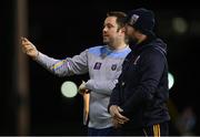 20 February 2019; UCD manager Conor Barry and selector Darren Delaney, right, during the O’Connor Cup Round 2 match between University College Dublin and National University of Ireland Galway at Billings Park in Belfield, UCD, Dublin. Photo by Stephen McCarthy/Sportsfile