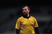 20 February 2019; Referee David Gough during the Electric Ireland HE GAA Sigerson Cup Final match between St Mary's University College Belfast and University College Cork at O'Moore Park in Portlaoise, Laois. Photo by Piaras Ó Mídheach/Sportsfile