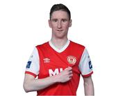 20 February 2019; Ian Bermingham during St. Patrick's Athletic Squad Portraits at Ballyoulster United AFC, in Celbridge, Co. Kildare. Photo by Piaras Ó Mídheach/Sportsfile