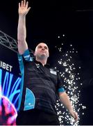 21 February 2019; Rob Cross ahead of his Premier League Darts Night Three match against Michael van Gerwen at the 3Arena in Dublin. Photo by Seb Daly/Sportsfile