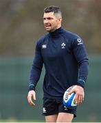 22 February 2019; Rob Kearney during Ireland Rugby squad training at Carton House in Maynooth, Kildare. Photo by Matt Browne/Sportsfile