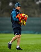 22 February 2019; Head coach Joe Schmidt during Ireland Rugby squad training at Carton House in Maynooth, Kildare. Photo by Brendan Moran/Sportsfile