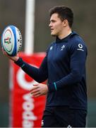 22 February 2019; Jacob Stockdale during Ireland Rugby squad training at Carton House in Maynooth, Kildare. Photo by Brendan Moran/Sportsfile