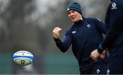 22 February 2019; Peter O'Mahony during Ireland Rugby squad training at Carton House in Maynooth, Kildare. Photo by Brendan Moran/Sportsfile