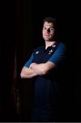 22 February 2019; Jordi Murphy poses for a portrait following an Ireland rugby press conference at Carton House in Maynooth, Kildare. Photo by Matt Browne/Sportsfile