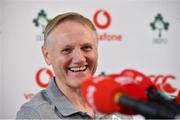 22 February 2019; Ireland head coach Joe Schmidt during Ireland Rugby press conference at Carton House in Maynooth, Kildare. Photo by Matt Browne/Sportsfile