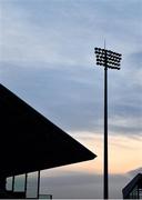 22 February 2019; A view of the floodlights and new South stand prior to the SSE Airtricity League Premier Division match between Shamrock Rovers and Derry City at Tallaght Stadium in Dublin. Photo by Seb Daly/Sportsfile