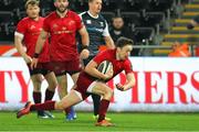 22 February 2019; Darren Sweetnam of Munster goes over to score his side's first try during the Guinness PRO14 Round 16 match between Ospreys and Munster at Liberty Stadium in Swansea, Wales. Photo by Darren Griffiths/Sportsfile