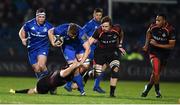 22 February 2019; Ross Molony of Leinster is tackled by Martinus Burger of Southern Kings during the Guinness PRO14 Round 16 match between Leinster and Southern Kings at the RDS Arena in Dublin. Photo by David Fitzgerald/Sportsfile