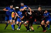 22 February 2019; Caelan Doris of Leinster is tackled by Andries van Schalkwyk of Southern Kings during the Guinness PRO14 Round 16 match between Leinster and Southern Kings at the RDS Arena in Dublin. Photo by David Fitzgerald/Sportsfile