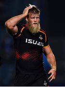 22 February 2019; John-Charles Astle of Southern Kings leaves the field with a head injury during the Guinness PRO14 Round 16 match between Leinster and Southern Kings at the RDS Arena in Dublin. Photo by Ramsey Cardy/Sportsfile