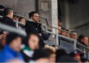 22 February 2019; Shamrock Rovers manager Stephen Bradley in the stands during the SSE Airtricity League Premier Division match between Shamrock Rovers and Derry City at Tallaght Stadium in Dublin. Photo by Seb Daly/Sportsfile