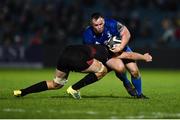 22 February 2019; Ed Byrne of Leinster is tackled by Martinus Burger of Southern Kings during the Guinness PRO14 Round 16 match between Leinster and Southern Kings at the RDS Arena in Dublin. Photo by David Fitzgerald/Sportsfile