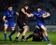 22 February 2019; Conor O’Brien of Leinster is tackled by Henry Brown, left, and Meli Rokoua of Southern Kings during the Guinness PRO14 Round 16 match between Leinster and Southern Kings at the RDS Arena in Dublin. Photo by David Fitzgerald/Sportsfile