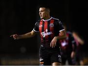 22 February 2019; Ali Reghba of Bohemians during the SSE Airtricity League Premier Division match between UCD and Bohemians at the UCD Bowl in Dublin. Photo by Harry Murphy/Sportsfile