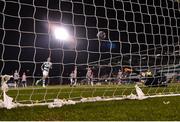 22 February 2019; Aaron McEneff of Shamrock Rovers scores his side's second goal from a penalty during the SSE Airtricity League Premier Division match between Shamrock Rovers and Derry City at Tallaght Stadium in Dublin. Photo by Seb Daly/Sportsfile