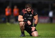 22 February 2019; Alandre van Rooyen of Southern Kings reacts after conceding his side's eighth try during the Guinness PRO14 Round 16 match between Leinster and Southern Kings at the RDS Arena in Dublin. Photo by David Fitzgerald/Sportsfile