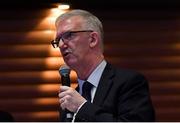 23 February 2019; Pat Teehan, Leinster GAA Vice-Chairman, speaking during the GAA Annual Congress 2019 at the Clayton Whites Hotel in Ferrybank South, Wexford. Photo by Piaras Ó Mídheach/Sportsfile