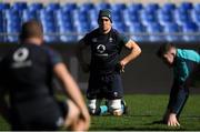 23 February 2019; Ultan Dillane during the Ireland Rugby Captain's Run at the Stadio Olimpico in Rome, Italy. Photo by Brendan Moran/Sportsfile