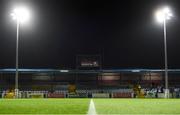 22 February 2019; A general view of United Park prior to the SSE Airtricity League First Division match between Drogheda United and Cobh Ramblers in United Park in Drogheda, Co. Louth. Photo by Ben McShane/Sportsfile