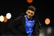 22 February 2019; Jaze Kabia of Cobh Ramblers warms-up at half-time of the SSE Airtricity League First Division match between Drogheda United and Cobh Ramblers in United Park in Drogheda, Co. Louth. Photo by Ben McShane/Sportsfile