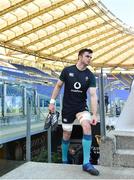 23 February 2019; James Ryan arrives for the Ireland Rugby Captain's Run at the Stadio Olimpico in Rome, Italy. Photo by Brendan Moran/Sportsfile