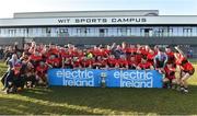 23 February 2019; University College Cork players celebrate after the Electric Ireland HE GAA Fitzgibbon Cup Final match between Mary Immaculate College and University College Cork at Waterford IT in Waterford. Photo by Matt Browne/Sportsfile