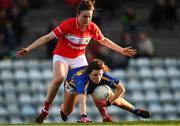23 February 2019; Róisin Howard of Tipperary in action against Hannah Looney of Cork during the Lidl Ladies NFL Division 1 Round 3 match between Cork and Tipperary at Páirc Ui Rinn in Cork. Photo by Eóin Noonan/Sportsfile