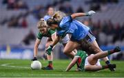 23 February 2019; Grace Kelly of Mayo in action against Martha Byrne of Dublin during the Lidl Ladies NFL Division 1 Round 3 match between Dublin and Mayo at Croke Park in Dublin. Photo by Daire Brennan/Sportsfile
