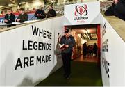 23 February 2019; Ulster Head Coach Dan McFarland prior to the Guinness PRO14 Round 16 match between Ulster and Zebre at the Kingspan Stadium in Belfast. Photo by Oliver McVeigh/Sportsfile