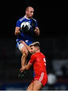 23 February 2019; Gavin Doogan of Monaghan in action against Tiernan McCann of Tyrone during the Allianz Football League Division 1 Round 4 match between Tyrone and Monaghan at Healy Park in Omagh, Co Tyrone. Photo by Stephen McCarthy/Sportsfile
