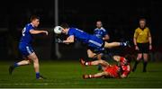 23 February 2019; Jack McCarron and Kieran Duffy, left. of Monaghan in action against Kieran McGeary of Tyrone during the Allianz Football League Division 1 Round 4 match between Tyrone and Monaghan at Healy Park in Omagh, Co Tyrone. Photo by Stephen McCarthy/Sportsfile