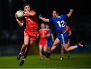 23 February 2019; Michael McKernan of Tyrone in action against Shane Carey of Monaghan during the Allianz Football League Division 1 Round 4 match between Tyrone and Monaghan at Healy Park in Omagh, Co Tyrone. Photo by Stephen McCarthy/Sportsfile
