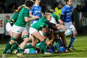 23 February 2019; Kathryn Dane of Ireland gets the ball away during the Women's Six Nations Rugby Championship match between Italy and Ireland at Viale Piacenza in Parma, Italy. Photo by Roberto Bregani/Sportsfile