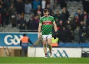 23 February 2019; A dejected Colm Boyle of Mayo after the Allianz Football League Division 1 Round 4 match between Dublin and Mayo at Croke Park in Dublin. Photo by Daire Brennan/Sportsfile