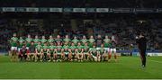 23 February 2019; Mayo GAA PRO Paul Cunnane takes a picture of the Mayo team ahead of the Allianz Football League Division 1 Round 4 match between Dublin and Mayo at Croke Park in Dublin. Photo by Daire Brennan/Sportsfile