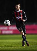 22 February 2019; Keith Ward of Bohemians during the SSE Airtricity League Premier Division match between UCD and Bohemians at the UCD Bowl in Dublin. Photo by Harry Murphy/Sportsfile