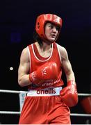 23 February 2019; Kellie Harrington during her 60kg bout at the 2019 National Elite Men’s & Women’s Boxing Championships Finals at the National Stadium in Dublin. Photo by Sam Barnes/Sportsfile
