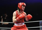 23 February 2019; Kellie Harrington during her 60kg bout at the 2019 National Elite Men’s & Women’s Boxing Championships Finals at the National Stadium in Dublin. Photo by Sam Barnes/Sportsfile