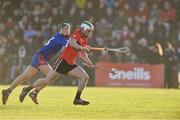 23 February 2019; Shane Kingston of University College Cork in action against David Prendergast of Mary Immaculate College during the Electric Ireland HE GAA Fitzgibbon Cup Final match between Mary Immaculate College and University College Cork at Waterford IT in Waterford. Photo by Matt Browne/Sportsfile