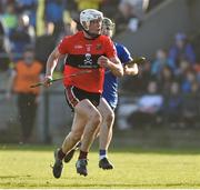 23 February 2019; Conor Browne of University College Cork in action against against Mary Immaculate College during the Electric Ireland HE GAA Fitzgibbon Cup Final match between Mary Immaculate College and University College Cork at Waterford IT in Waterford. Photo by Matt Browne/Sportsfile