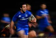 22 February 2019; Paddy Patterson of Leinster on his way to scoring a try during the Guinness PRO14 Round 16 match between Leinster and Southern Kings at the RDS Arena in Dublin. Photo by Ramsey Cardy/Sportsfile