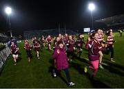 22 February 2019; Action from the Half-Time Minis game between Enniscorthy RFC and Roscrea RFC at the Guinness PRO14 Round 16 match between Leinster and Southern Kings at the RDS Arena in Dublin. Photo by Ramsey Cardy/Sportsfile
