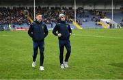24 February 2019; Tipperary players Brendan Maher, left, and Cathal Barrett walk accross the pitch before the Allianz Hurling League Division 1A Round 4 match between Tipperary and Kilkenny at Semple Stadium in Thurles, Co Tipperary. Photo by Ray McManus/Sportsfile