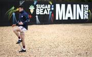 24 February 2019; Johnny Duane of Galway warms up prior to the Allianz Football League Division 1 Round 4 match between Galway and Kerry at Tuam Stadium in Tuam, Galway.  Photo by Stephen McCarthy/Sportsfile