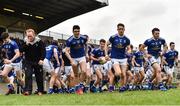 24 February 2019; Cavan players following the team photo prior to the Allianz Football League Division 1 Round 4 match between Cavan and Roscommon at the Kingspan Breffni Park in Cavan. Photo by Seb Daly/Sportsfile