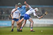 24 February 2019; Shane Bennett of Waterford in action against Chris Crummey of Dublin during the Allianz Hurling League Division 1B Round 4 match between Dublin and Waterford at Parnell Park in Donnycarney, Dublin. Photo by Daire Brennan/Sportsfile